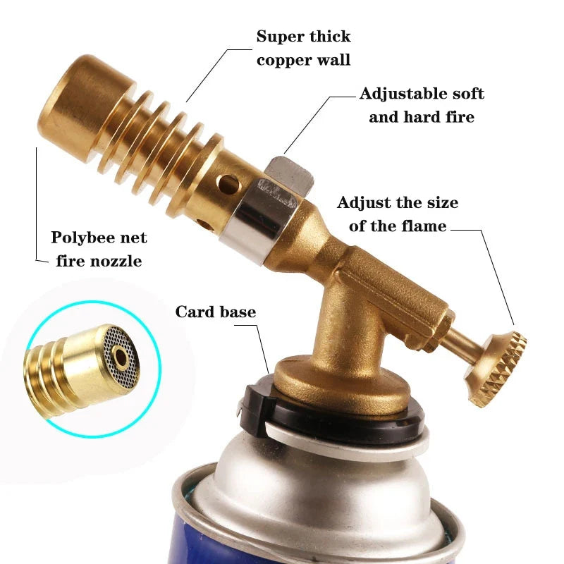 SLADE Portable Butane Welding Torch – Brazing & Soldering Gun