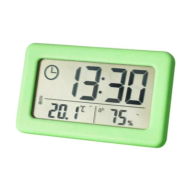 Digital Alarm Clock Hygrometer – LED Temp & Humidity Monitor
