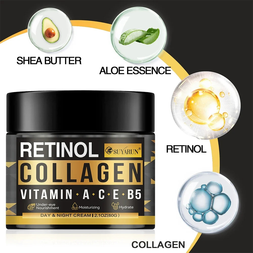 SUYARUN Retinol Moisturizing Cream | Aloe Vera & Vitamin E