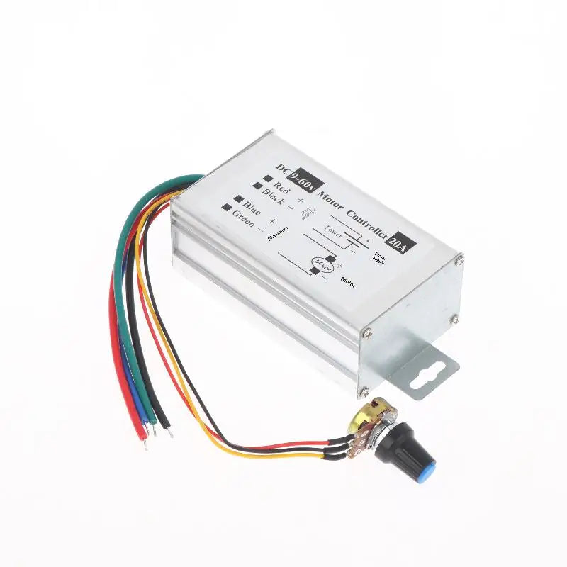 DC 9V-60V 12V 24V 60V 20A Motor Pulse Width Modulator Regulator PWM