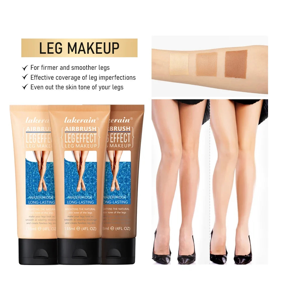Lakerain Leg Body Foundation – Waterproof Bronze Tanning Cream