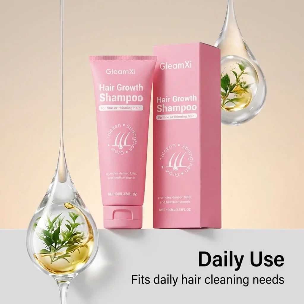 Gleamxi Turmeric Hair Growth Shampoo – Nourish & Strengthen