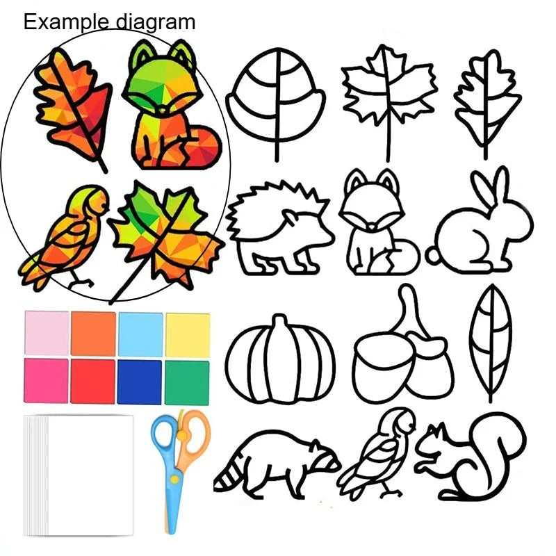 DIY Autumn Wreath Craft Kit – Thanksgiving & Holiday Gift