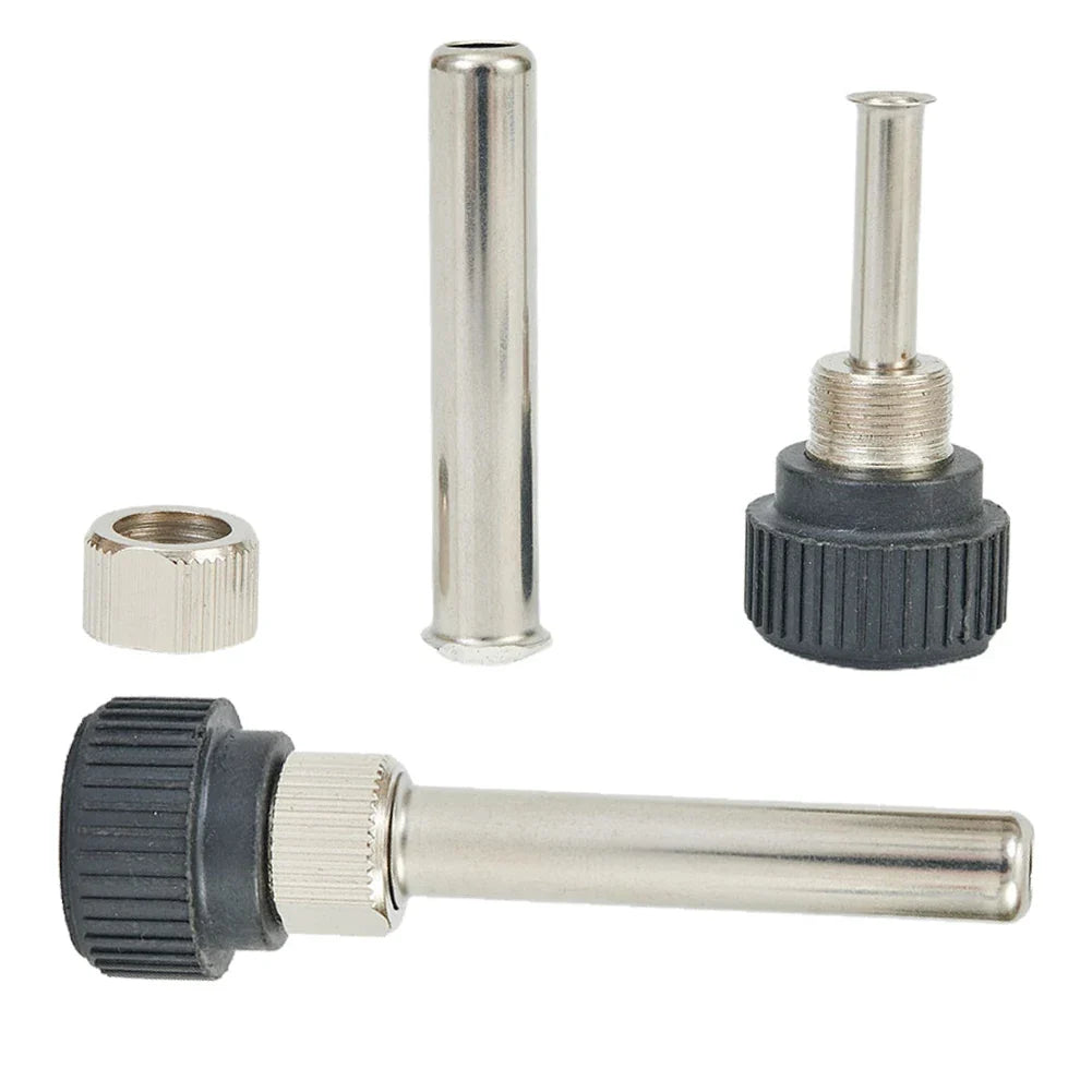 6-Piece 900M-T Soldering Iron Tips Set with Handle