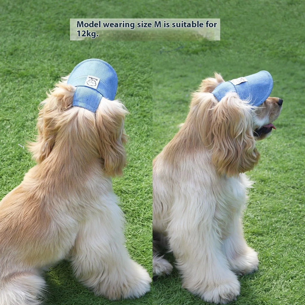 Pet Outdoor Cowboy Sun Hats Cats Small Medium-sized Dogs Baseball