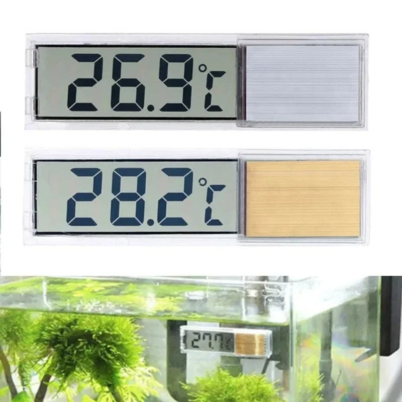 3D Digital Aquarium Fish Tank Thermometer | Temp Meter
