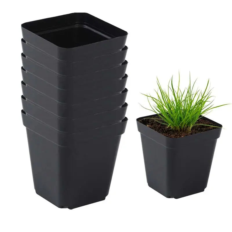 Starter Pots Plant Nursery Seed Starting Plastic Flower Container