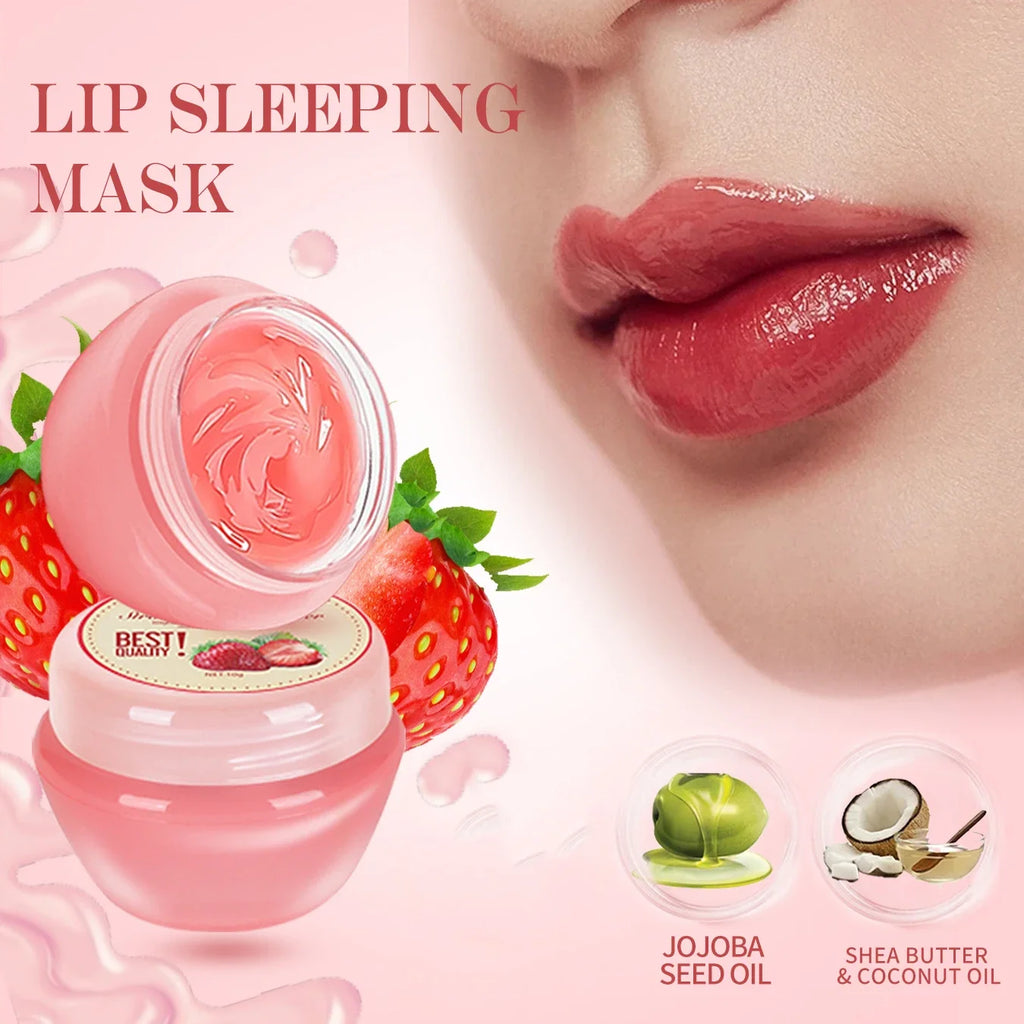 GUDU Sleeping Lip Mask Gift Set – 6×10g Moisturizing Lip Balm