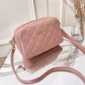 Women's Tassel Crossbody Bag | Quilted PU Shoulder Messenger Bag