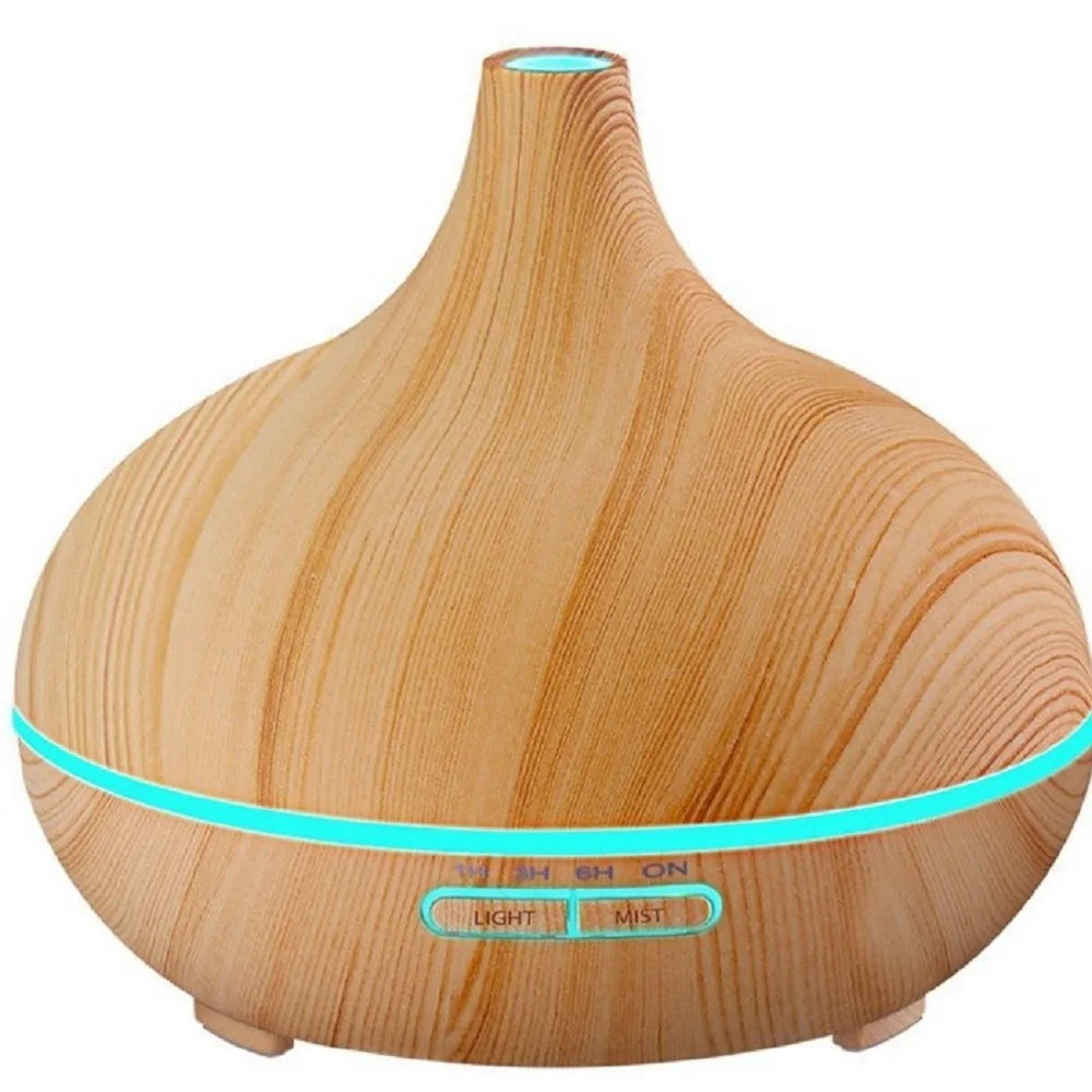 4-in-1 Humidifier Starry Projector Aromatherapy Diffuser & Flame Light