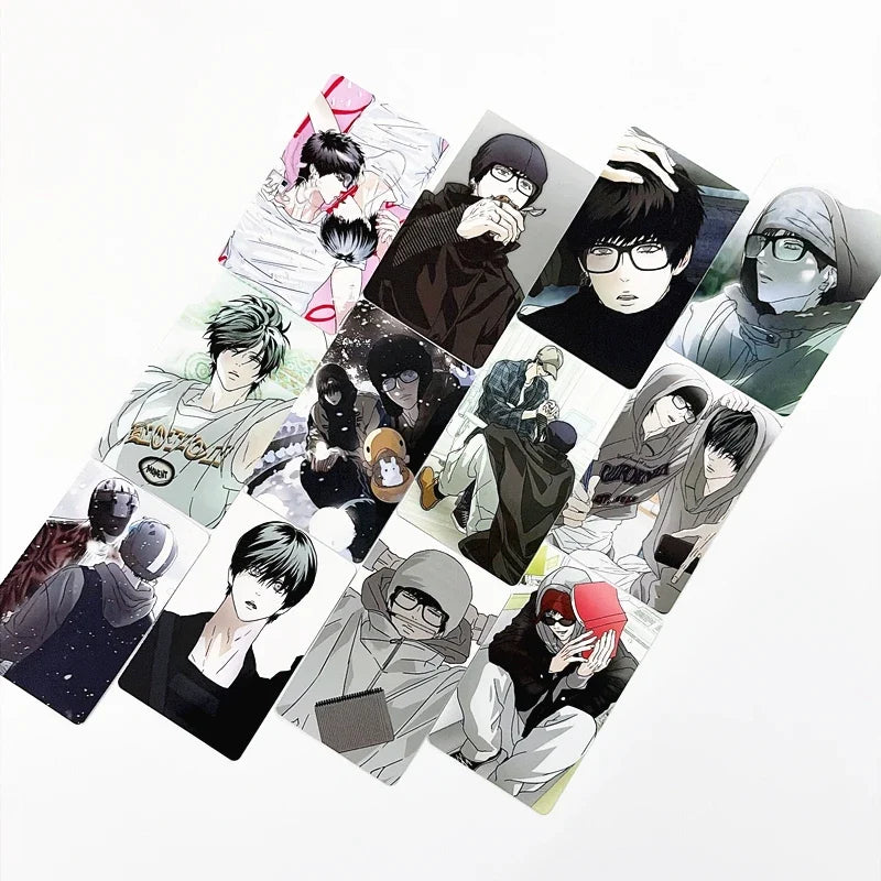 Korean BL Manhwa Happy Together Lomo Cards Photocard Manga Fans