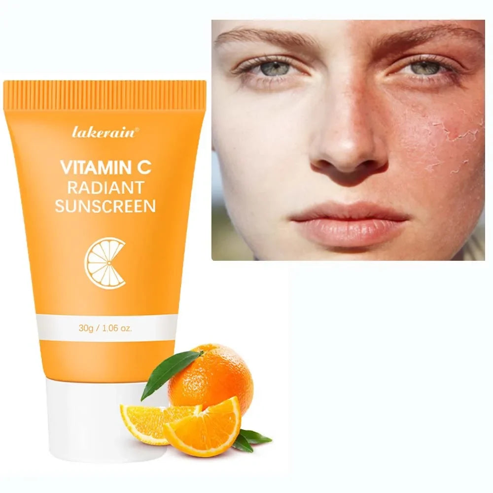 SPF 30 Vitamin C Face Cream – UV Protection & Brightening