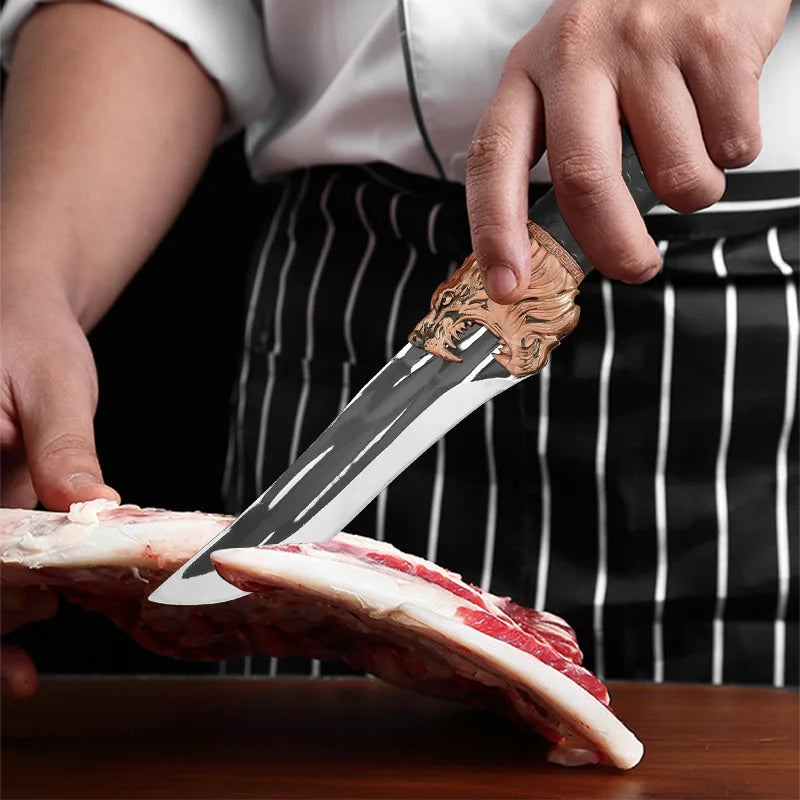 InLeung Boning Knife – Sharp Stainless Steel Chef Slicing Knife