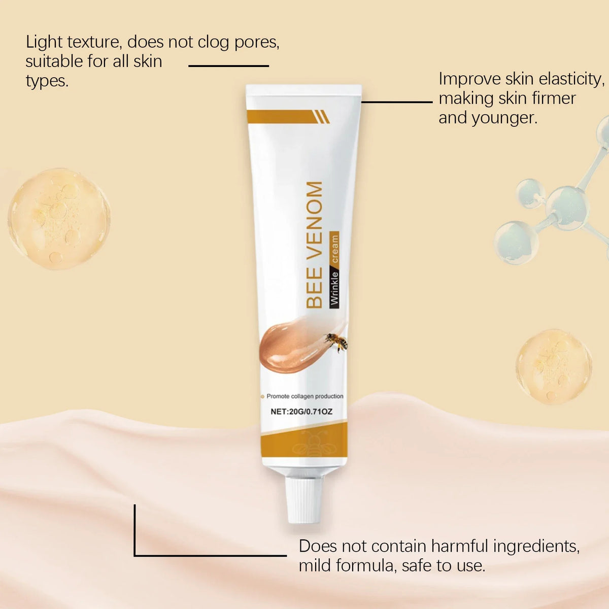 Eelhoe Bee Venom Anti-Aging Cream – Firming & Wrinkle Lift