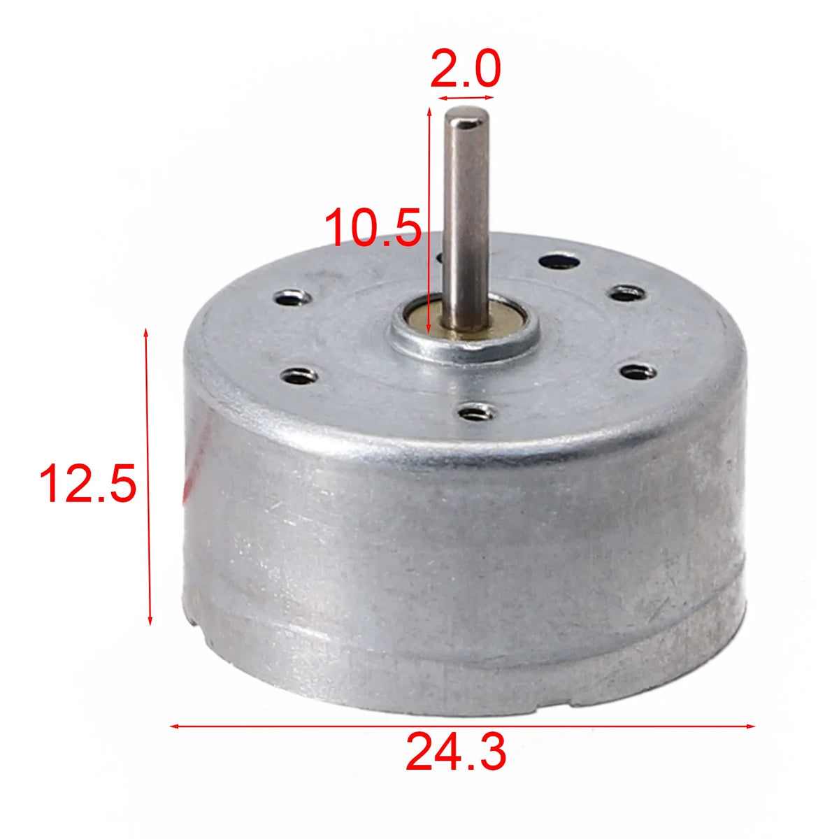 RF-300CA RC-300 DC 3V 5V 6V 10300RPM Mini Round Electric Motor Shaft