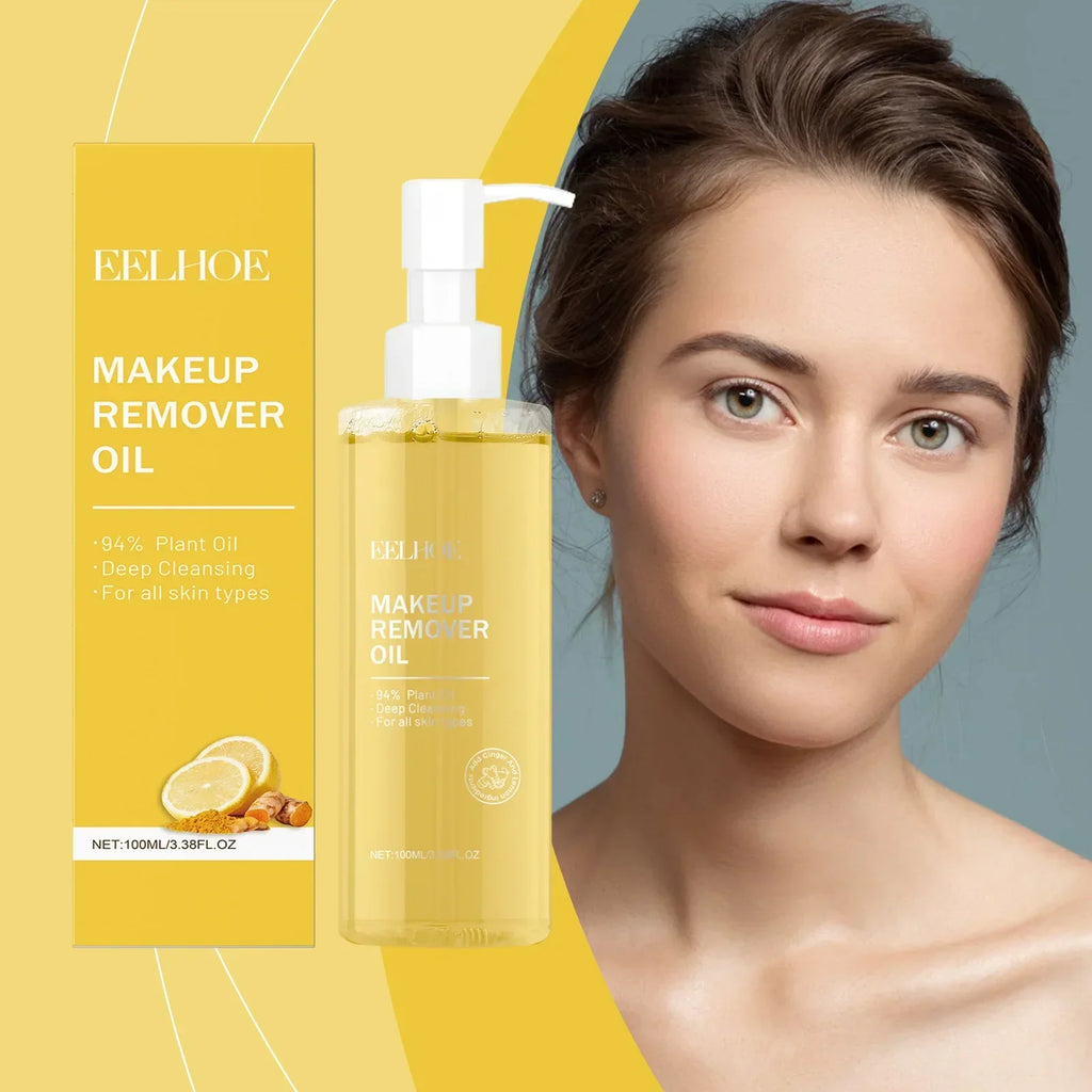 EELHOE Turmeric Cleansing Oil – Deep Pore Cleanser & Makeup Remover