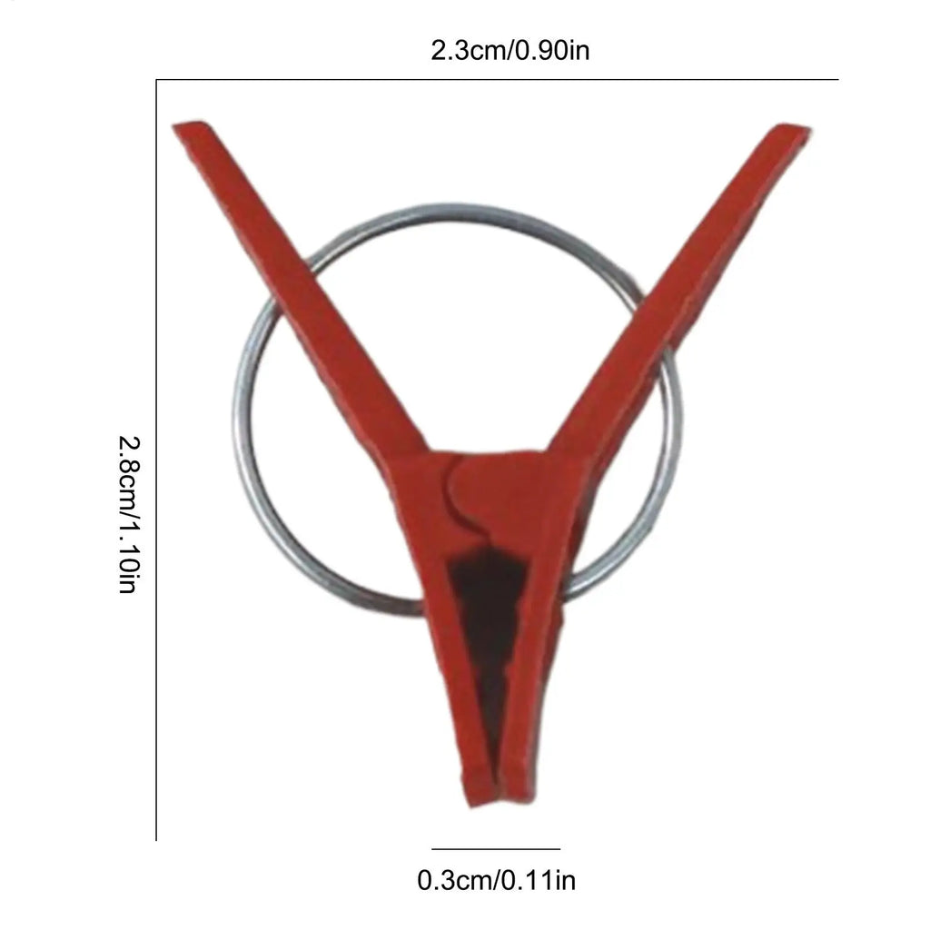 Plant Grafting Clips 50 Fixing Clamp Falt Mouth Climbing Supports