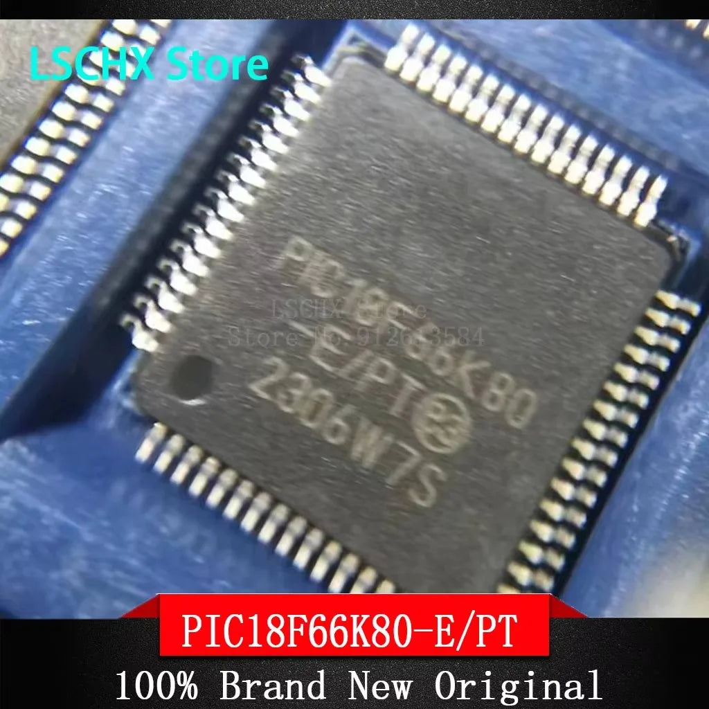 5-Pack PIC Microcontroller ICs – PIC10F, PIC16F & PIC18F MCUs