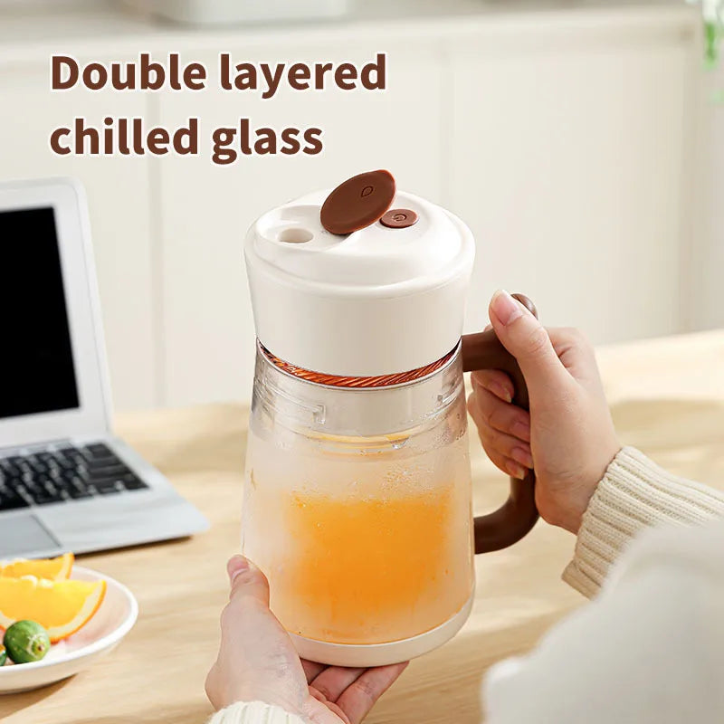 Portable USB Blender Juicer Cup – Crushed Ice & Fresh Juice