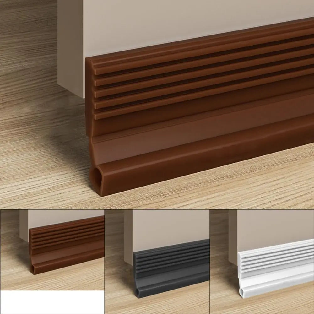 Soundproof Door Bottom Sealing Strip Self-adhesive Insect Prevention