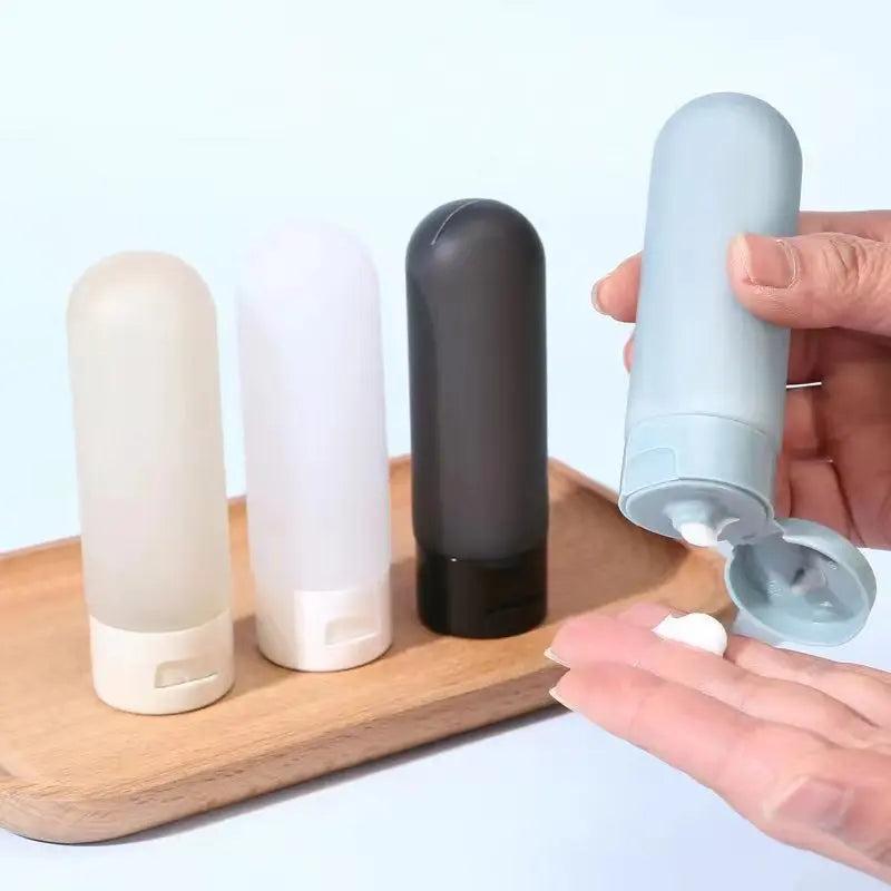 Portable Plastic Tubes Bottling Bottle Cylindrical Squeeze Bottles