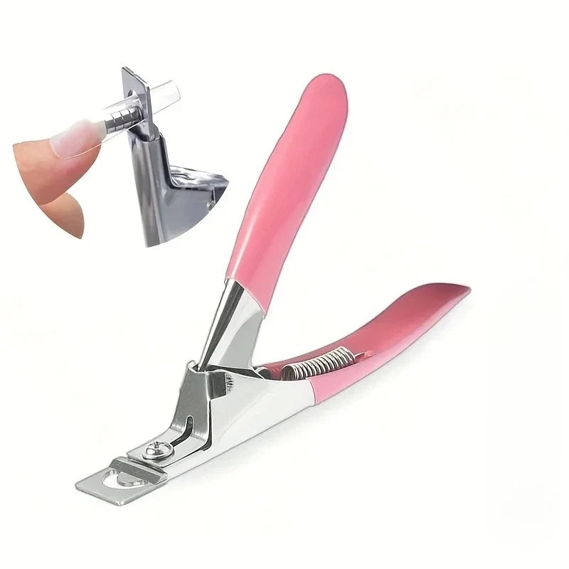 Acrylic Nail Clippers – Adjustable Stainless Steel Gel Nail Cutter