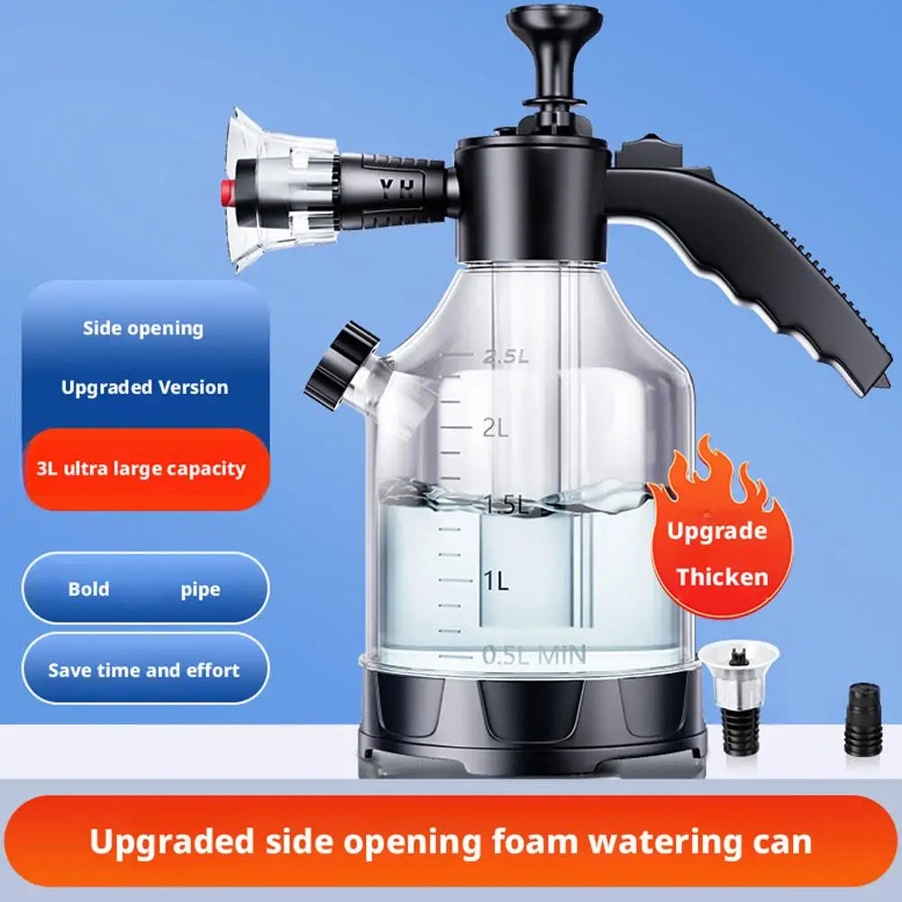 Car Wash Foam Sprayer Bottle Hand-held Watering Can Air Pressure