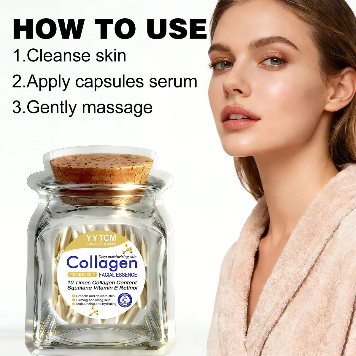 Collagen Firming Capsule Serum with Squalane & Retinol