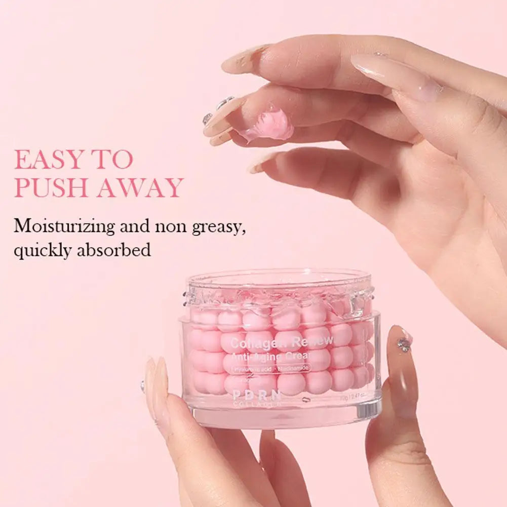 PDRN Pink Collagen Anti-Aging Cream Capsules – Firm & Hydrate