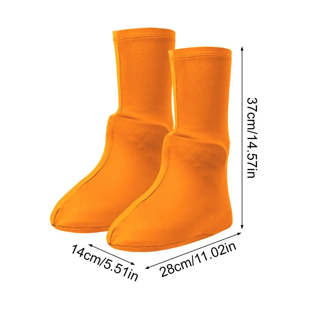 High Top Shoe Covers – Elastic Hiking Boot Protectors (1 Pair)
