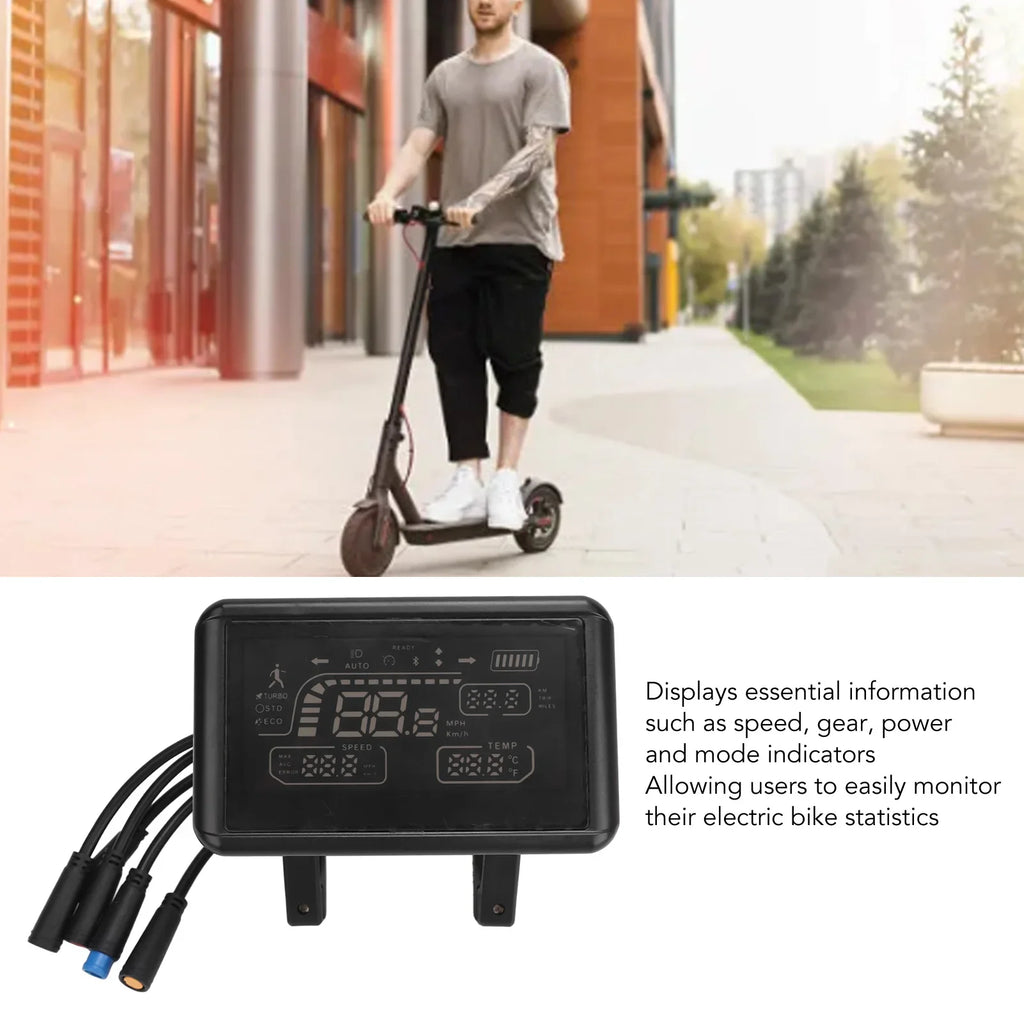 Electric Bike Panel Speed Gear Mode Indicator Precision Display Easy