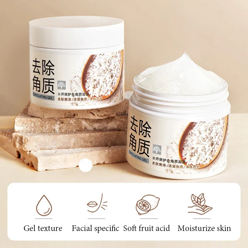 BIOAQUA White Rice Face Exfoliating Gel & Moisturizing Scrub