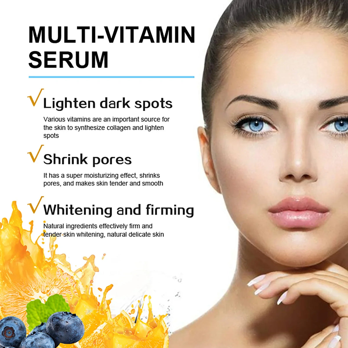 AILKE MultiVitamin Face Serum | Brightening & Anti-Aging 45ml