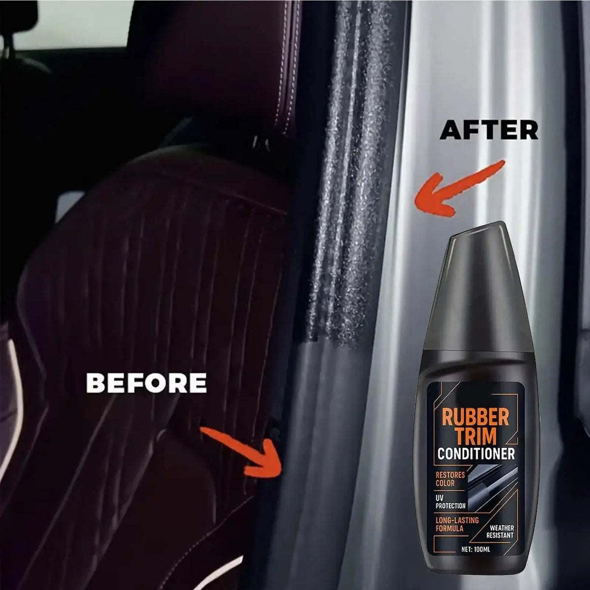 Automotive Rubber Protectant 100ml | UV Shield Weatherstrip Care