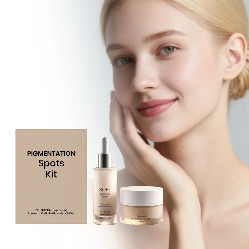 Hydrating Brightening Skin Care Set – Essence & Renewal Mask