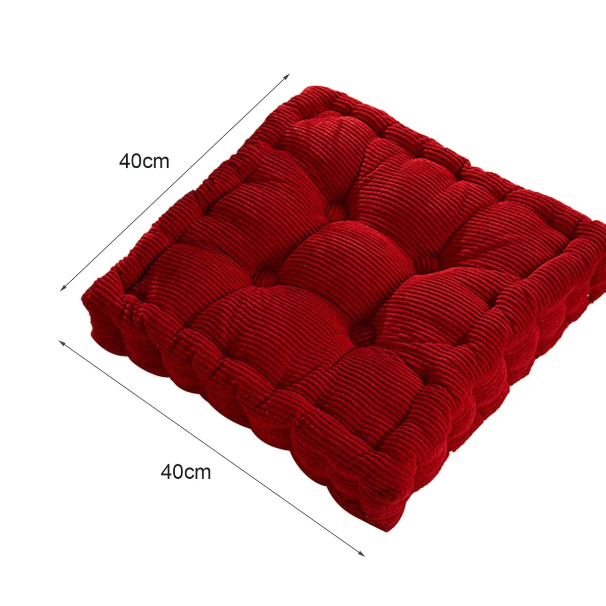 Square Tatami Floor Cushion | Cotton Seat Pad Home & Office