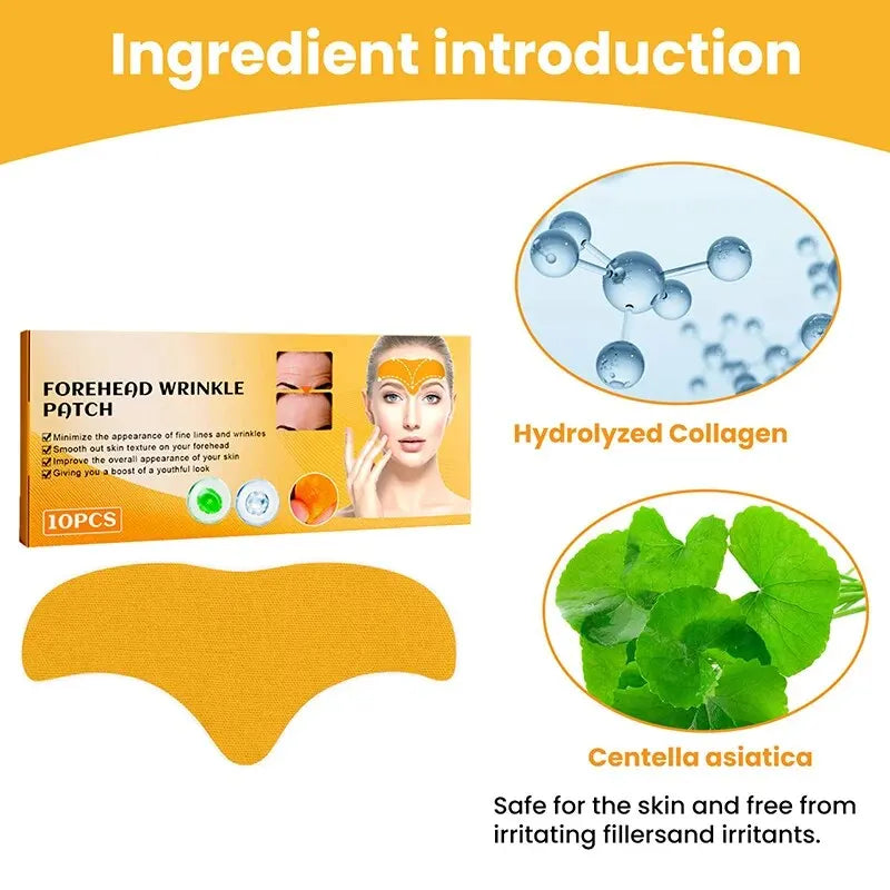 Forehead Wrinkle Patch Can Lift Face Tighten Skin Fade Smooth Wrinkles