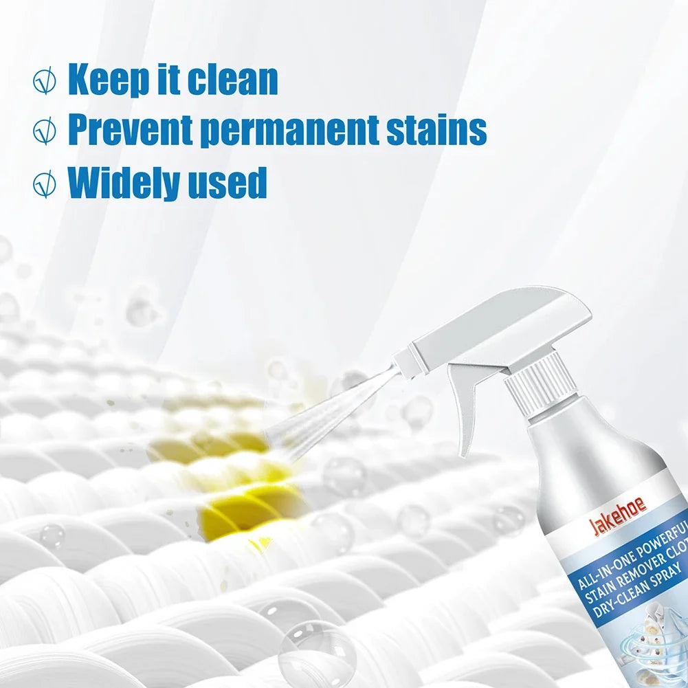 Waterless Dry-Clean Stain Remover Spray for Clothes – 120ml
