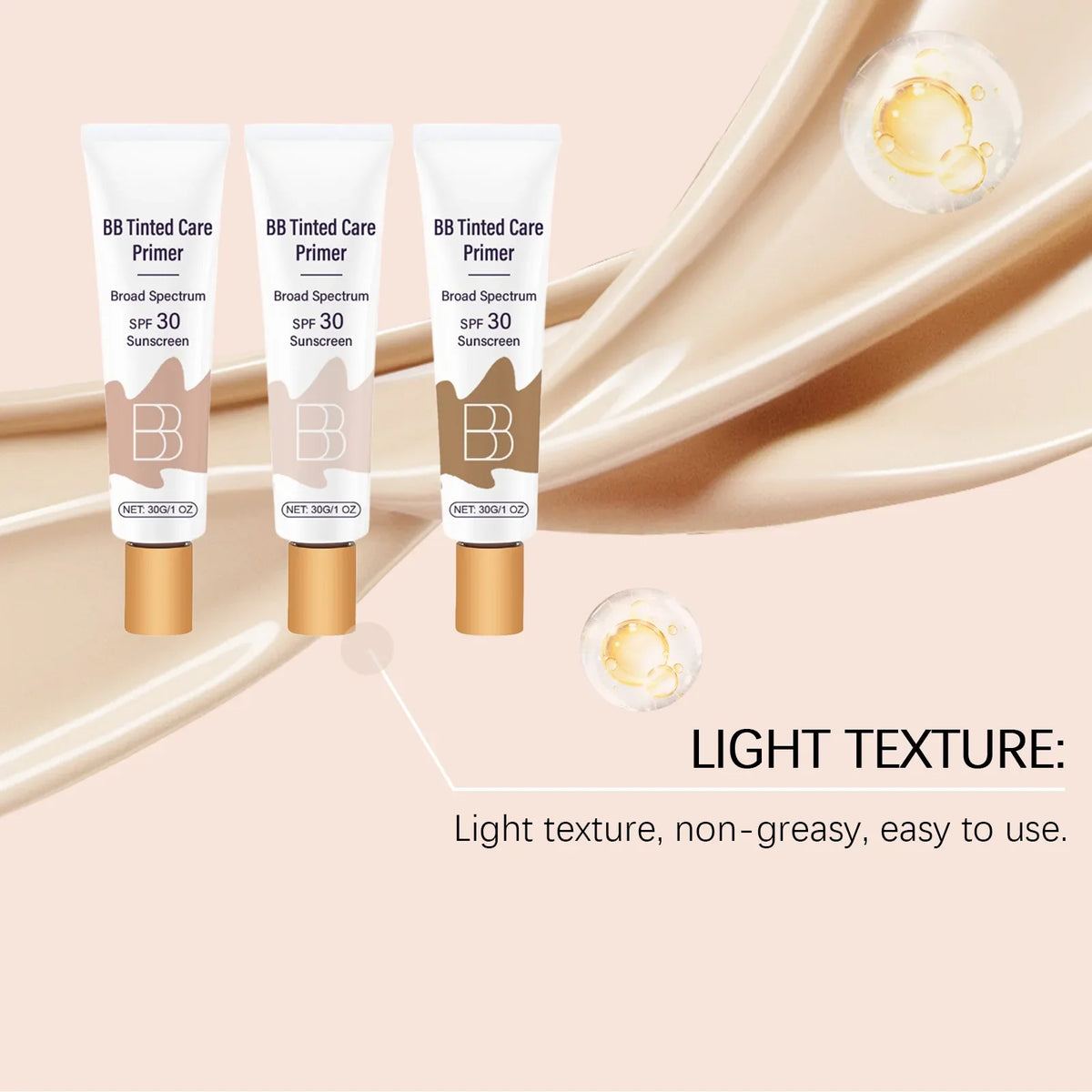 Niacinamide BB Cream SPF30 | Full Coverage Foundation | 30g