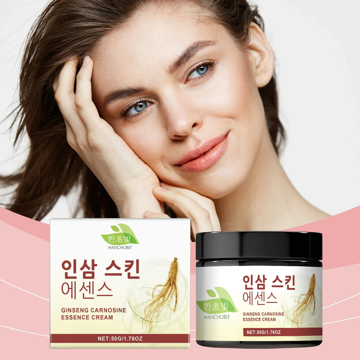 Hanchobit Moisturizing Cream | Hydrating Ginseng Face Cream 50g