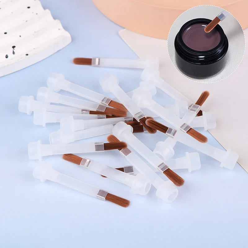 Disposable Nail Polish Brush Applicators 5/10/20 Pcs Set