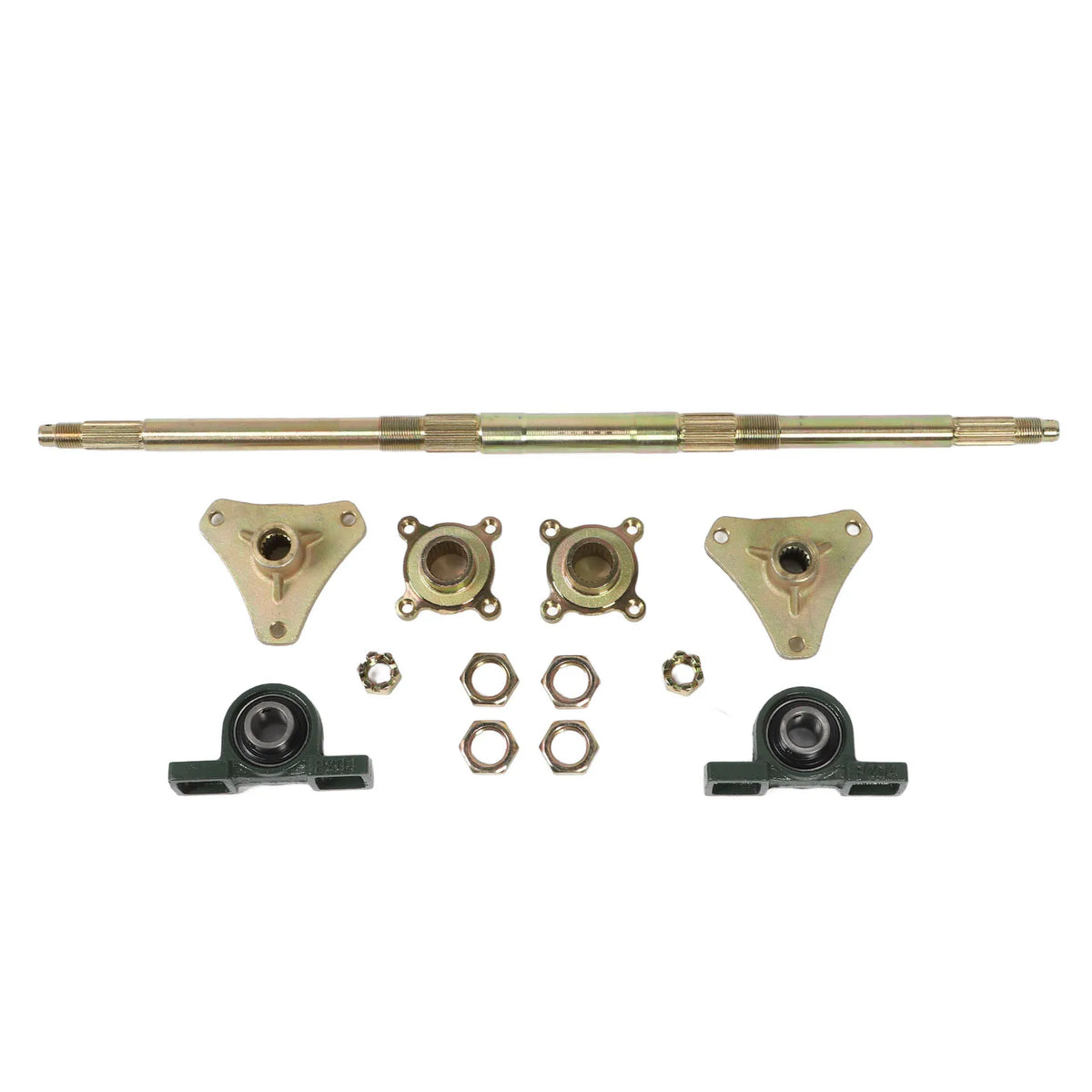 Metal Anti Impact Hubs Fixing Mounts Flanges Rear Axle Shaft 50 150CC