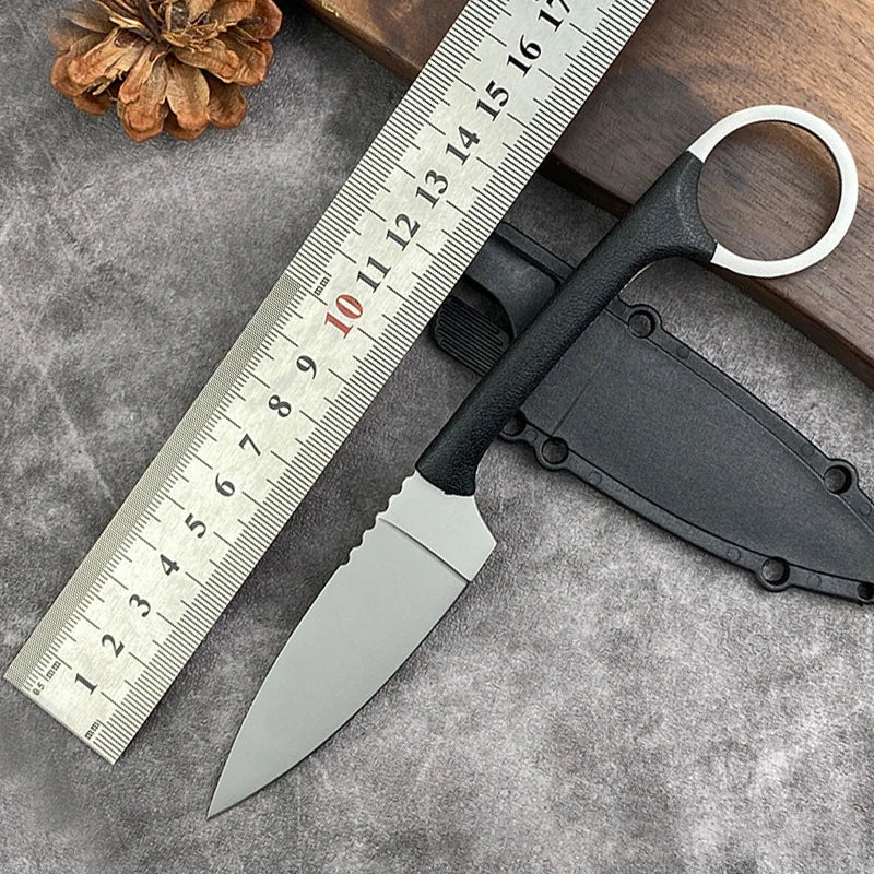 Stainless Steel Pocket Fruit Paring Knife with Protective Cover