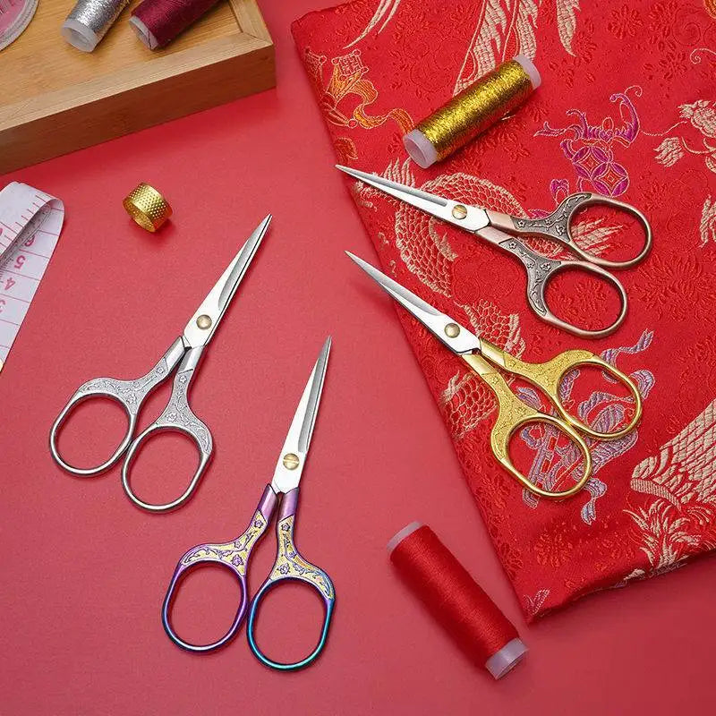 Vintage Stainless Steel Embroidery Scissors | Sewing Shears