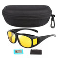 Oversized Night Driving Glasses – Anti-Glare Fit Over Rx