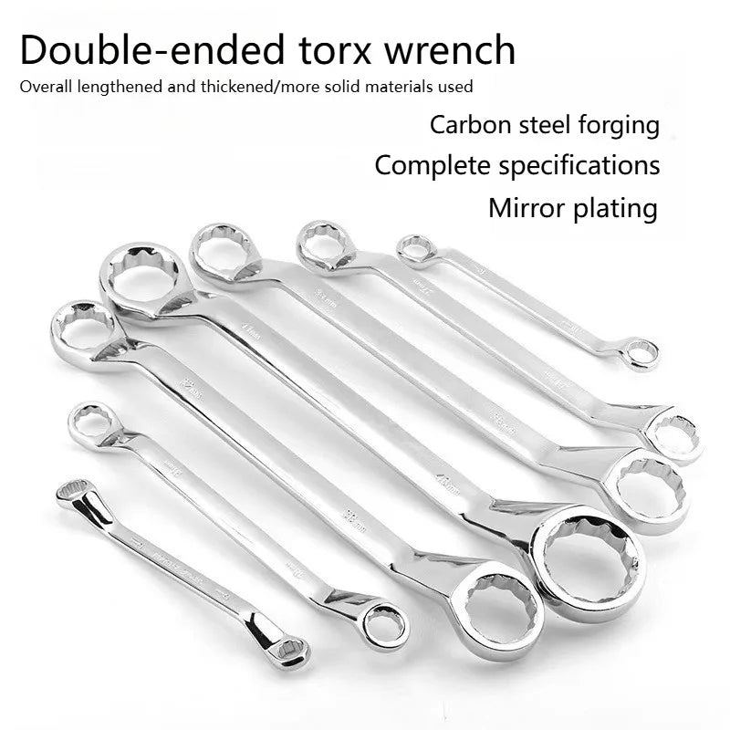 Double End Offset Ring Spanner – Chrome Vanadium Steel Wrench
