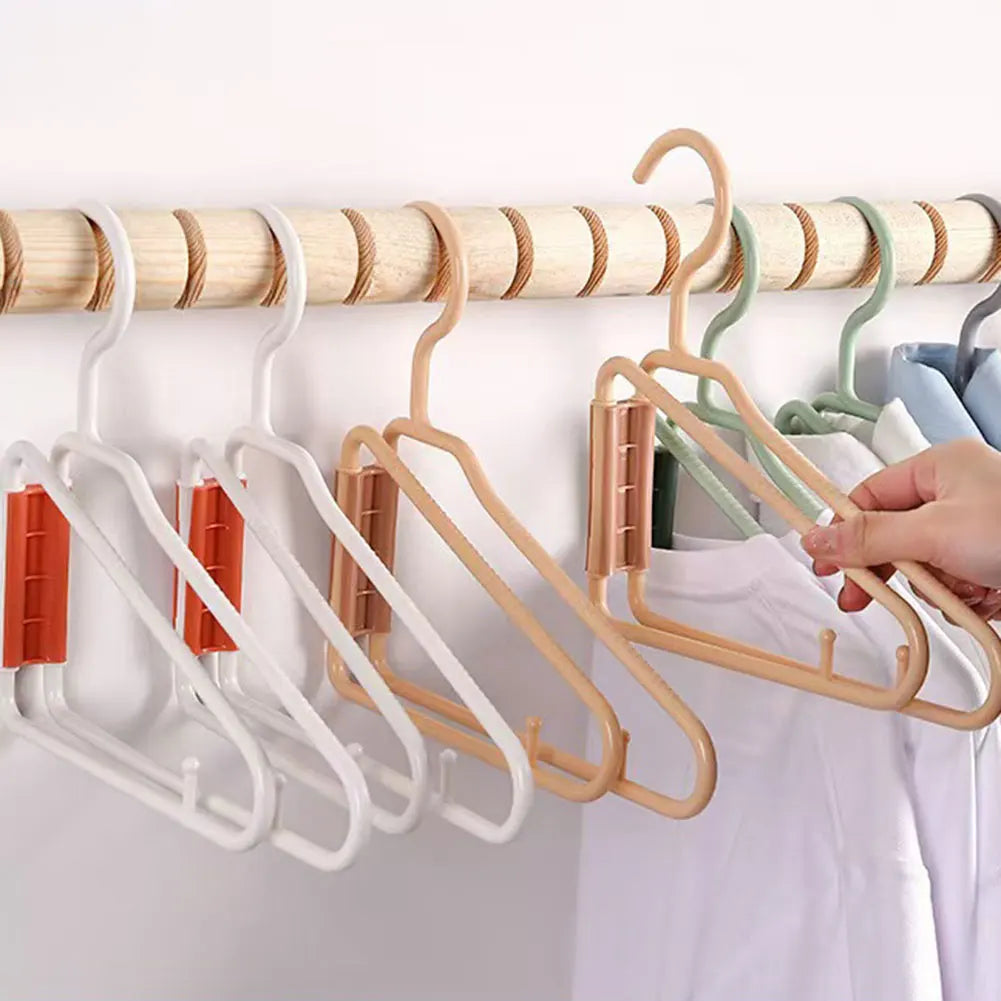 Foldable Travel Hangers 12 Pack – Portable Space-Saving Coat
