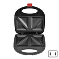 750W Non-Stick Sandwich & Waffle Maker Press | Countertop