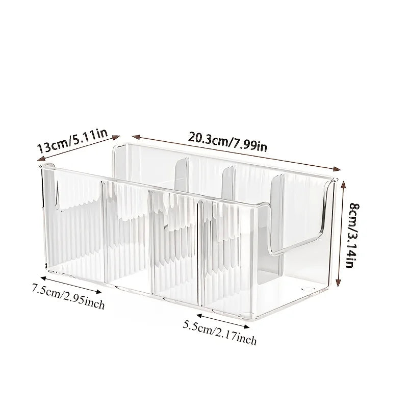 Medicine Storage Box Dividers Countertop Closet Office Home Emergency