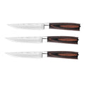Stainless Steel Serrated Steak Knives – Plastic Handle